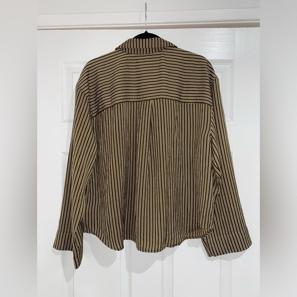 MADEWELL Resort Long-Sleeve Shirt in Stripe Seersucker (L) - Picture 5 of 7
